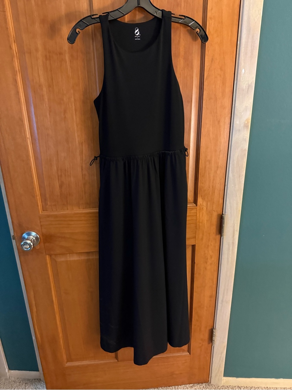 Loft Lou and Grey Black Sleeveless Maxi Dress. Size small. Never worn.
